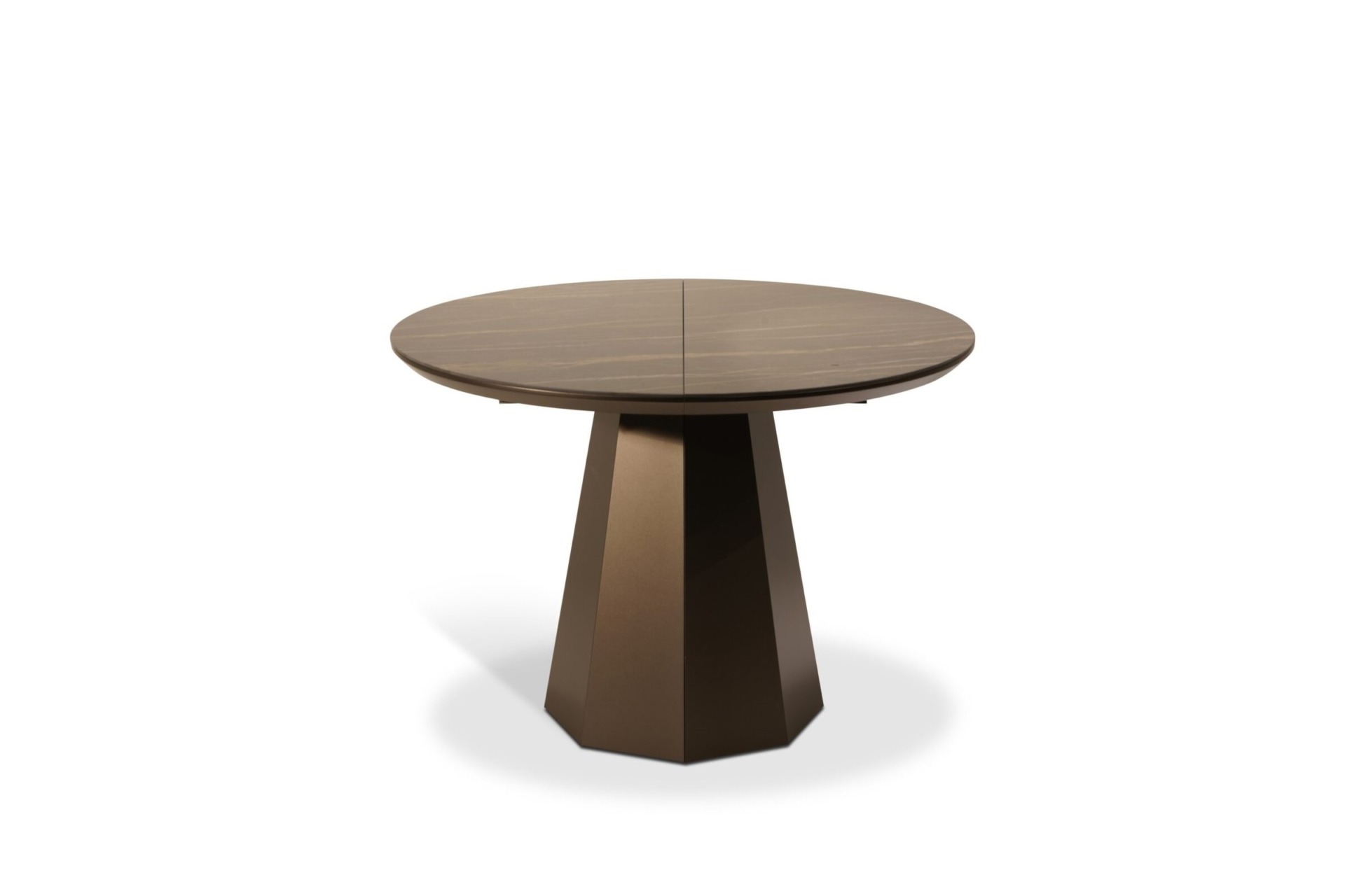 St&oacute;ł A26 &ndash; okrągły rozkładany blat ze spiekiem kwarcowym