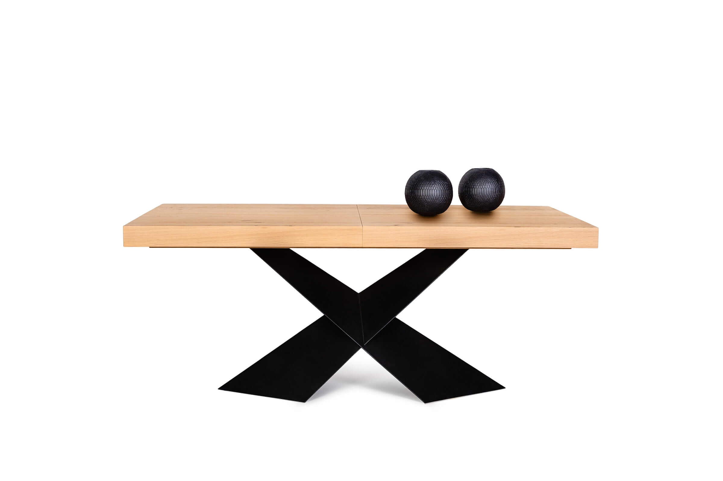 Stół A28 z blatem fornirowanym – Dąb Sękaty Szczotkowany