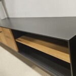 Zestaw meblowy Madryt z frontami dębowymi, korpusy lakierowane mat 8500 ncs (7)