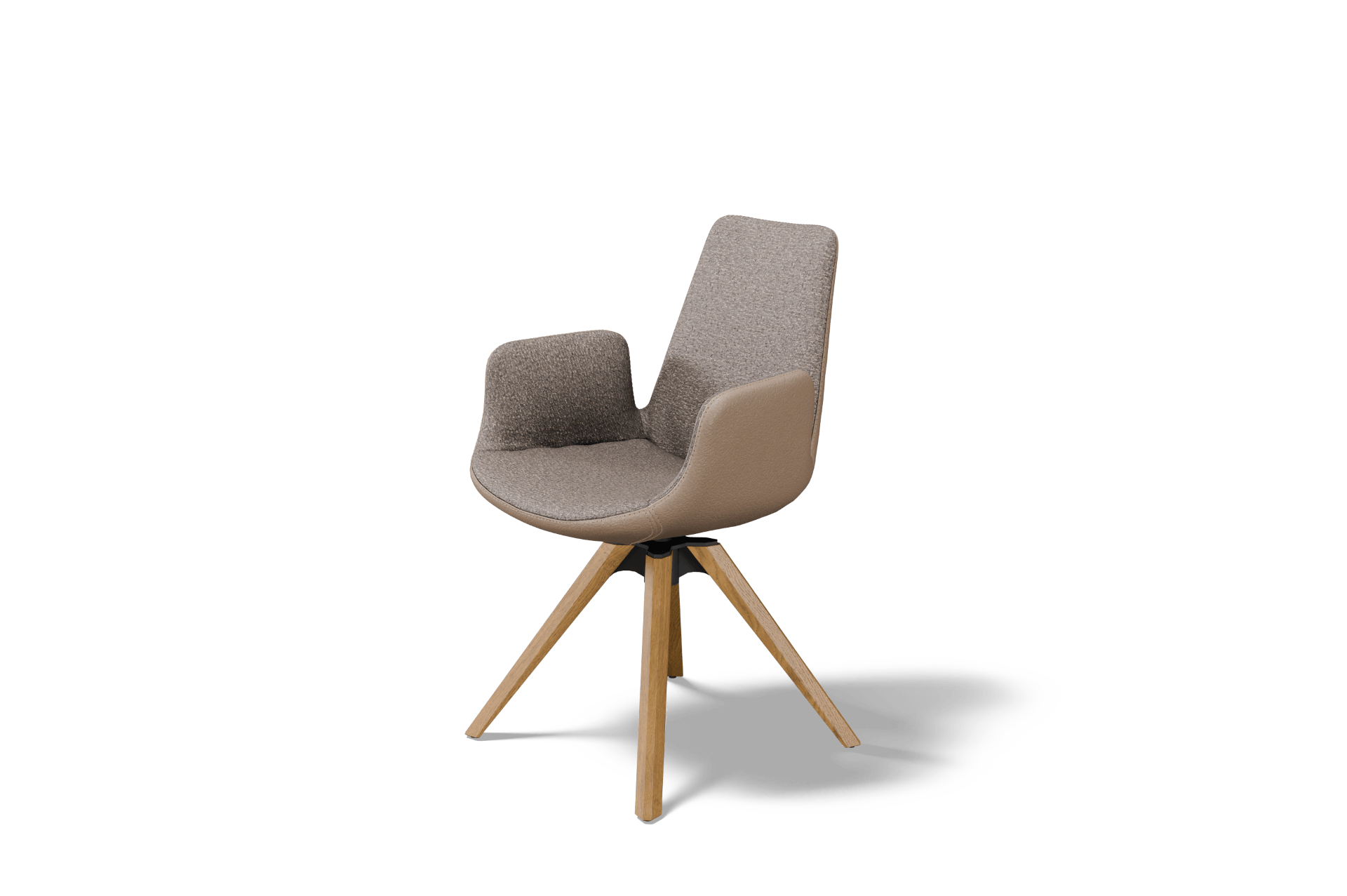 Krzeslo K 32 na debowej nodze z mechanizmem obrotowym z eleganckimi podlokietnikami z obrotem 360 stopni producent wysokiej jakosci mebli na zamowienie tc meble dobrodzien 3