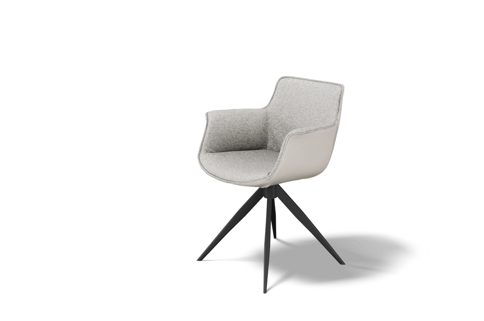 Krzesło K-33 &ndash; nowoczesna forma i komfort metalowej podstawy 1096